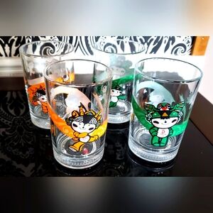Beijing 2008 Olympics McDonalds 4 Glasses Set - Collectable
